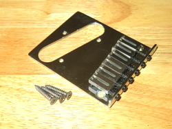 FENDER 2000 USA CHROME AMERICAN DELUXE TELECASTER BRIDGE