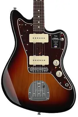 FENDER AMERICAN PROFESSIONAL II JAZZMASTER - 3 COLOR SUNBURST WITH ROSEWOOD