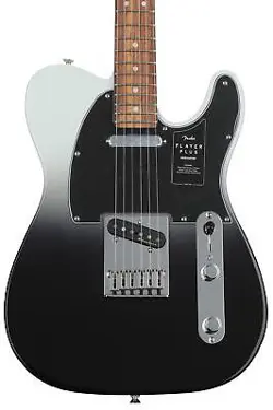 FENDER PLAYER PLUS TELECASTER - SILVER SMOKE WITH PAU FERRO FINGERBOARD