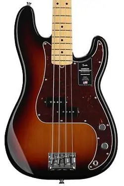 FENDER AMERICAN PROFESSIONAL II PRECISION BASS - 3 COLOR SUNBURST WITH MAPLE