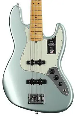 FENDER AMERICAN PROFESSIONAL II JAZZ BASS - MYSTIC SURF GREEN WITH MAPLE