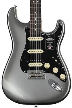 FENDER AMERICAN PROFESSIONAL II STRATOCASTER HSS - MERCURY WITH ROSEWOOD