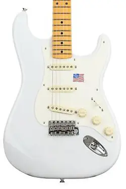 FENDER ERIC JOHNSON STRATOCASTER - WHITE BLONDE WITH MAPLE FINGERBOARD