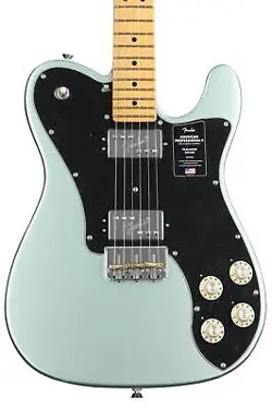 FENDER AMERICAN PROFESSIONAL II TELECASTER DELUXE - MYSTIC SURF GREEN WITH MAPLE