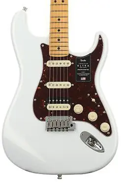 FENDER AMERICAN ULTRA STRATOCASTER HSS - ARCTIC PEARL WITH MAPLE FINGERBOARD