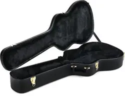 FENDER CLASSICAL/FOLK GUITAR MULTI-FIT HARDSHELL CASE - BLACK W/ BLACK PLUSH