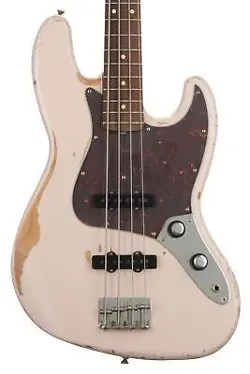 FENDER FLEA JAZZ BASS - SHELL PINK, ROAD WORN