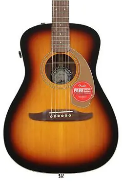 FENDER MALIBU PLAYER ACOUSTIC-ELECTRIC GUITAR - SUNBURST