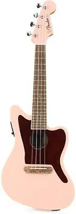 FENDER FULLERTON JAZZMASTER UKE - SHELL PINK