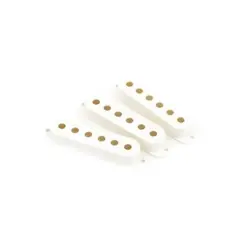 FENDER PICKUP COVERS STRATOCASTER PARCHMENT COVER 3 PIECES