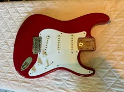 FENDER ERIC CLAPTON STRATOCASTER BODY LOADED TORINO RED
