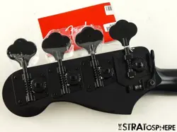 FENDER DUFF MCKAGAN DELUXE PRECISION BASS NECK & TUNERS BLACK CONTEMPORARY