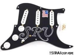 USA FENDER SRV STRAT LOADED PICKGUARD, TEXAS SPECIAL STEVIE RAY VAUGHAN AMERICAN