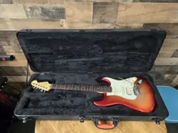 2014 FENDER AMERICAN DELUXE SUNSET METALLIC STRATOCASTER