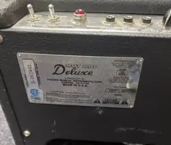 THE BETTER QUALITY&TONED USA MODEL FENDER ALL TUBE AMPLIFIER HOT ROD D