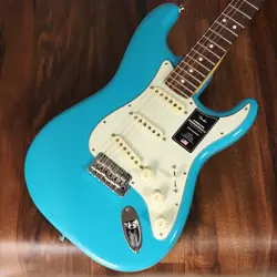 FENDER AMERICAN PROFESSIONAL II STRATOCASTER ROSEWOOD MIAMI BLUE #GG7GF