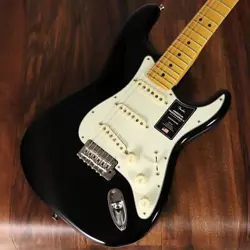 FENDER AMERICAN PROFESSIONAL II STRATOCASTER MAPLE BLACK #GG2OD