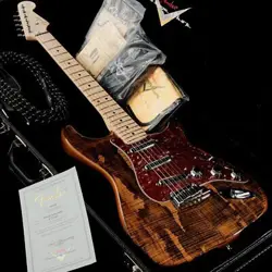 FENDER CUSTOM SHOP SPALTED MAPLE TOP ARTISAN STRATOCASTER #GG7KL