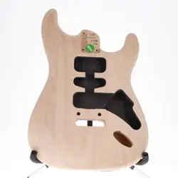 STRATOCASTER ASH BODY BLANK - UNFINISHED (082109 - I7) 3LB 9OZ