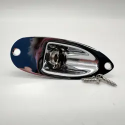 FENDER USA STRATOCASTER JACK PLATE AND JACK MINT 24090