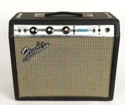 VINTAGE 1971 FENDER CHAMP SILVERFACE AA764 TUBE GUITAR COMBO AMPLIFIER