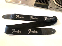 STRAP-BLACK W/FENDER