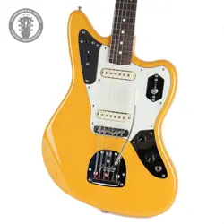 2022 FENDER LIMITED EDITION JOHNNY MARR JAGUAR FEVER DREAM YELLOW