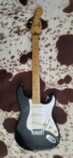 FENDER STRATOCASTER SQUIER NATURAL RELIC GUITAR ALDER.