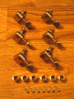 FENDER 2018 USA GOTOH NICKEL AMERICAN VINTAGE TUNERS W/ OVAL KEYS