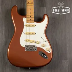 1989 FENDER STRATOCASTER ST-500V MADE IN JAPAN COPPER METALLIC