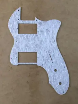 TL72 PEARLIOD FENDER STYLE SEE THRU THINLINE PICKGUARD RELIC 1 PLY GUITAR PEARL
