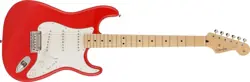 FENDER HYBRID II STRATOCASTER MODENA RED MAPLE WITH GIG BAG