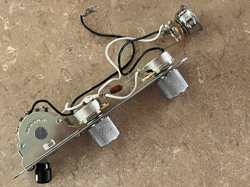 2017 FENDER AMERICAN PROFESSIONAL TELECASTER CONTROL PLATE POTS KNOBS