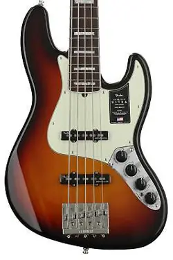 FENDER AMERICAN ULTRA JAZZ BASS V - ULTRABURST WITH ROSEWOOD FINGERBOARD