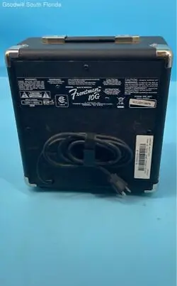 POWER ON TESTED FENDER FRONTMAN 10G STRATOCASTER ELECTRIC GUITAR PACKAGE