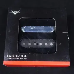 TELE PICKUPS BLACK/CHROME