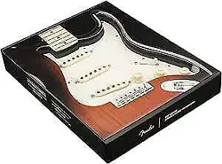 FENDER PRE-WIRED STRAT PICKGUARD CUSTOM SHOP TEXAS SPECIAL