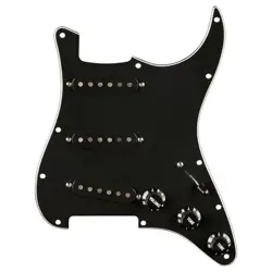FENDER PRE-WIRED STRAT PICKGUARD PURE VINTAGE '59 11 HOLE PG PICKUP SET