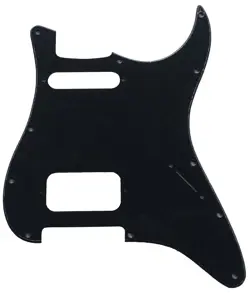 1 PLY BLACK FOR FENDER US STRATOCASTER 11 SCREW HOLE HS STYLE GUITAR PICKGUARD