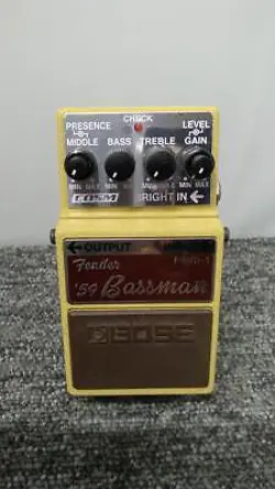 BOSS FBM-1 FENDER '59 BASSMAN GUITAR EFFECTS PEDAL GOOD CONDITION FROM JAPAN