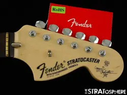USA FENDER YNGWIE MALMSTEEN STRATOCASTER NECK   TUNERS STRAT SCALLOPED ROSEWOOD