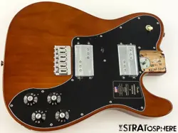 FENDER AV II AMERICAN VINTAGE 1975 TELECASTER DELUXE LOADED BODY, TELE MOCHA