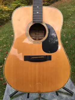 VINTAGE FENDER F-65 ACOUSTIC GUITAR MADE IN JAPAN