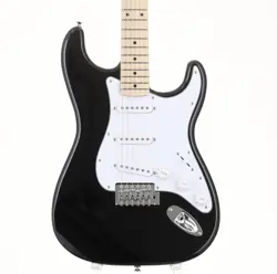 SQUIER BY FENDER AFFINITY SERIES STRATOCASTER MN BLACK ELECTRIC GUITARS