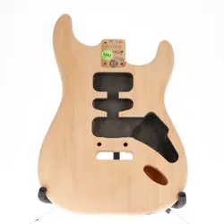 STRATOCASTER ASH BODY BLANK - UNFINISHED (082107 - I4) 3LB 2OZ