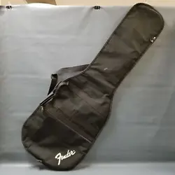 FENDER BLACK SOFT SHELL GUITAR CARRYING CASE W/ BACKPACK STRAPS