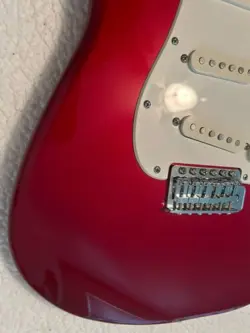 FENDER SQUIER AFFINITY STRATOCASTER GUITAR BODY LOADED RED