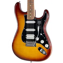 BRAND NEW FENDER PLAYER STRATOCASTER HSS PLUS TOP TOBACCO SUNBURST