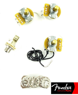 KIT CABLE FENDER JAZZ BASS AMERICAN PROFESSIONAL II - WIRING HARNESS - JBASS