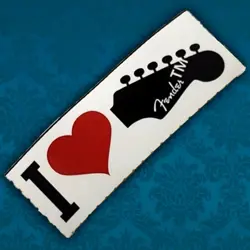 FENDER STICKER INSANELY RARE LIMITED EDITION GUITAR CASE CANDY BUMPER STICKER